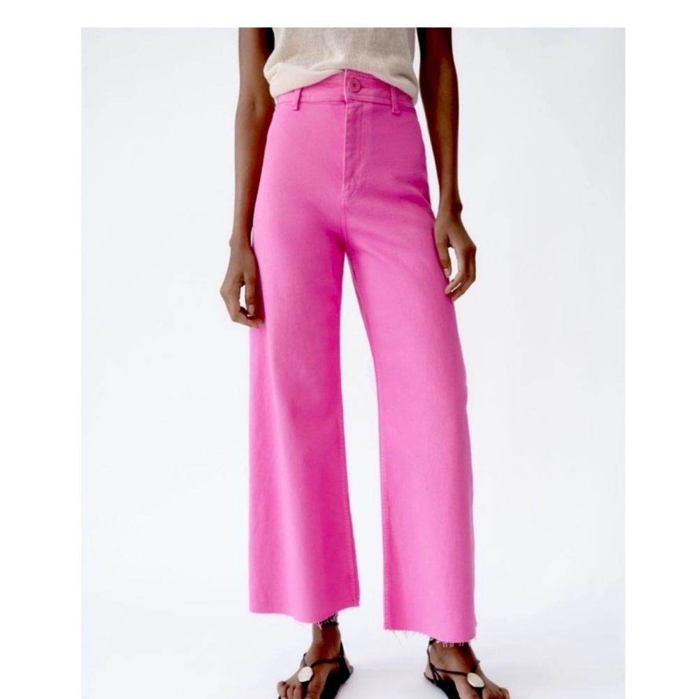 Zara Marine Pants - Hot Pink, NWT, size 4